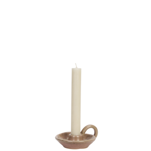 Stoneware candle holder