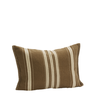 Striped cushion cover