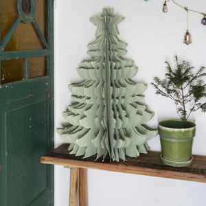 Standing paper tree