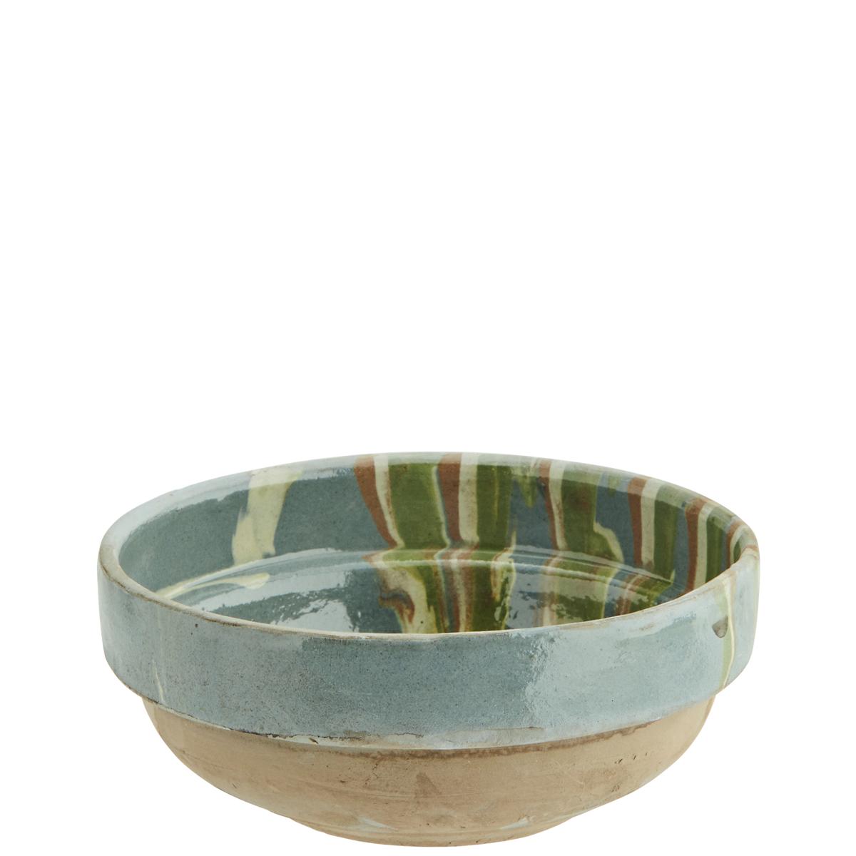 Hand painted earthenware bowl