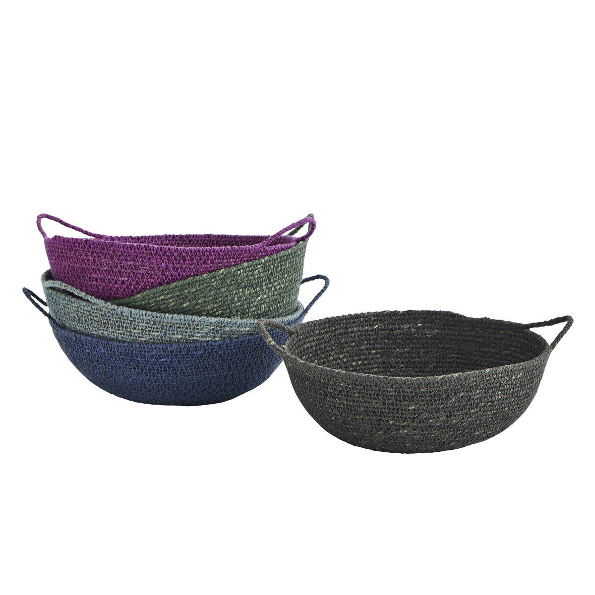 Seagrass basket w/ handles