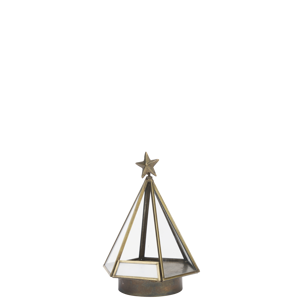 Iron christmas votive