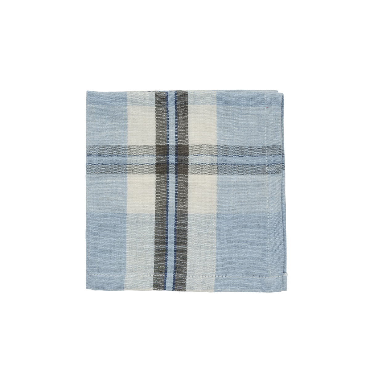 Checked cotton napkins