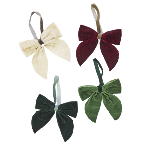 Velvet bows