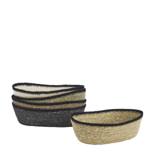 Oval seagrass basket