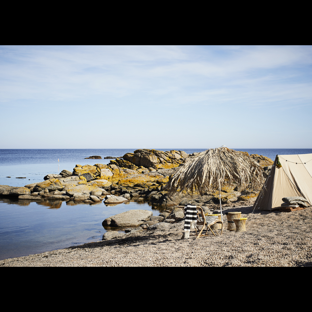 Bamboo lounge chair