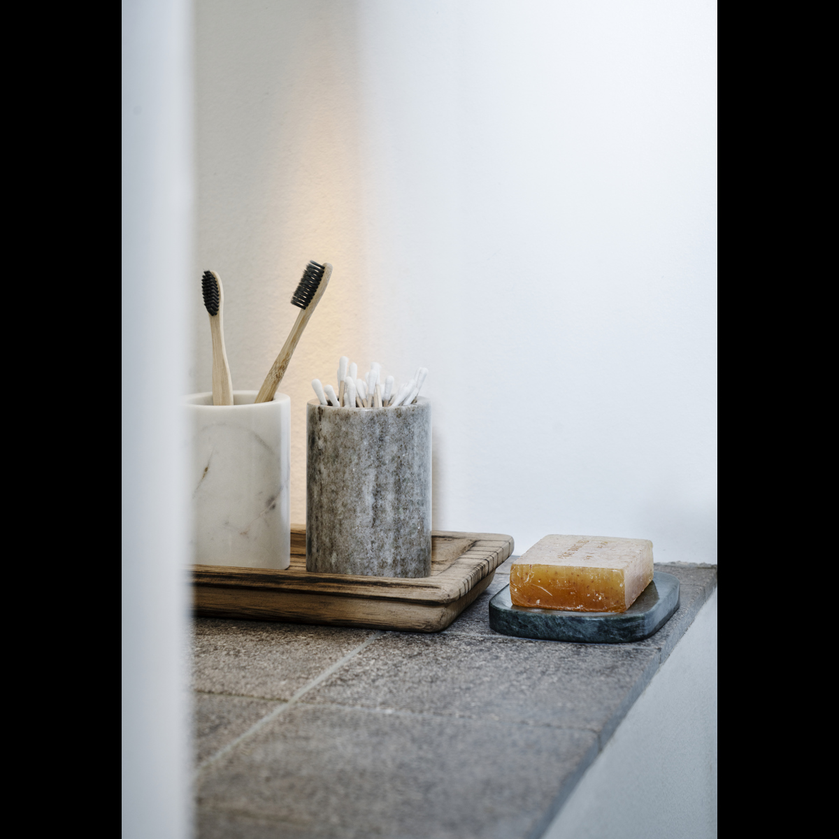 Rectangular wooden trays