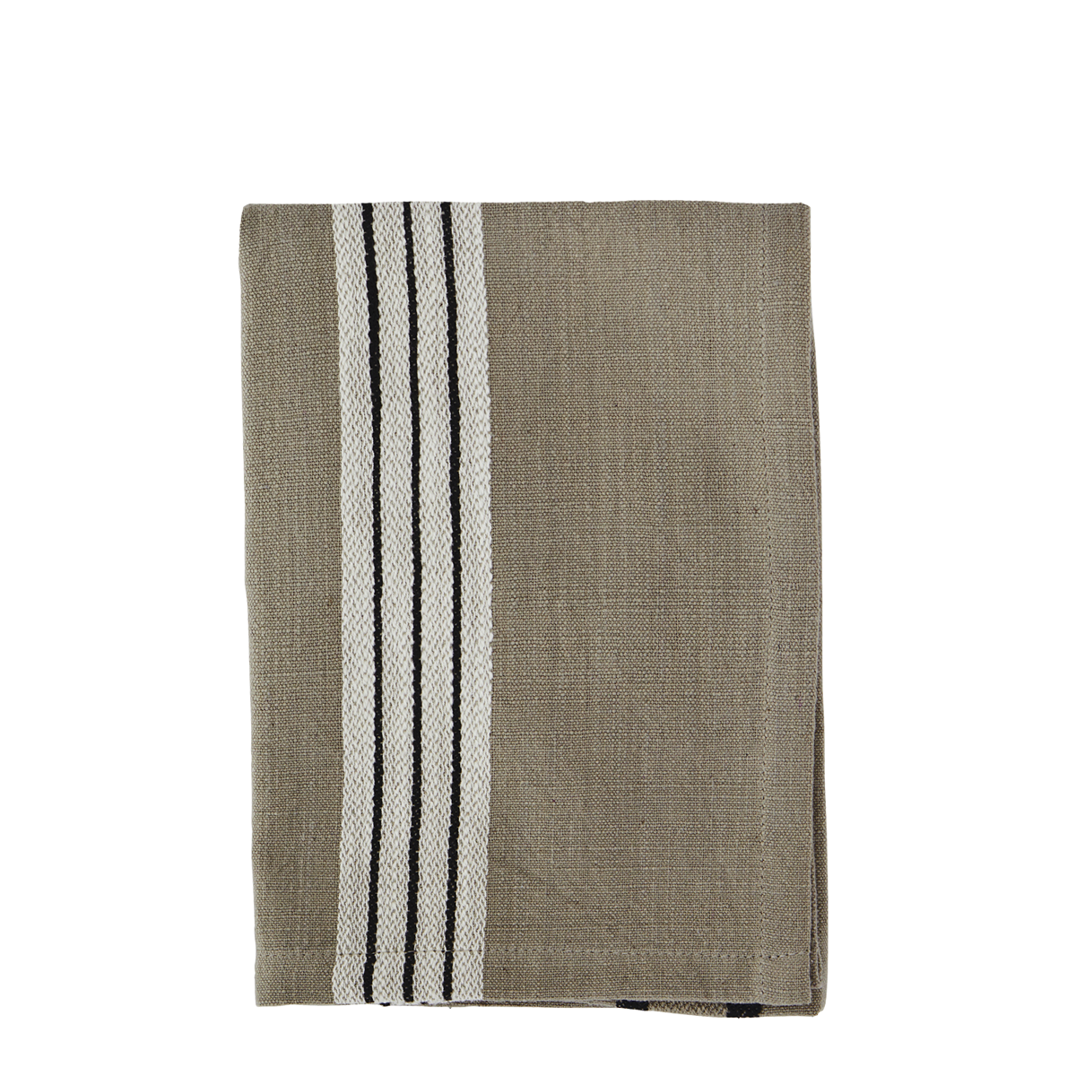 Striped kitchen towel