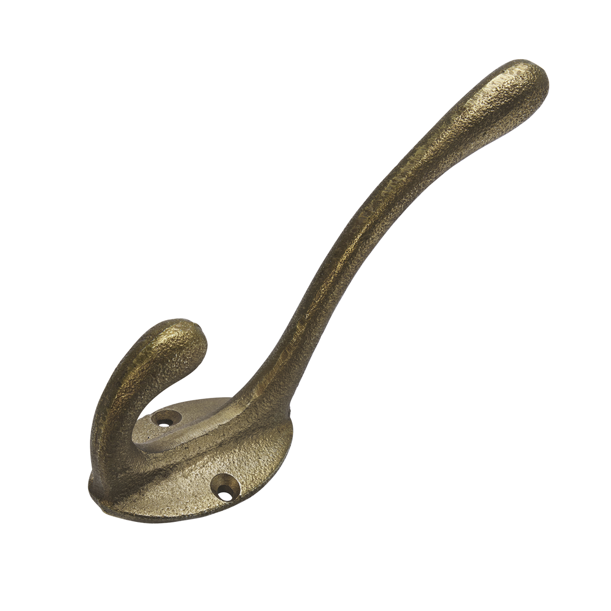 Hand forged iron hook