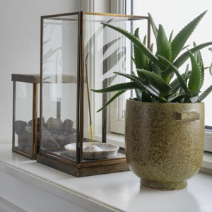 Round marble incense holder