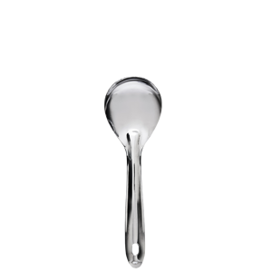 Stainless steel serving spoon