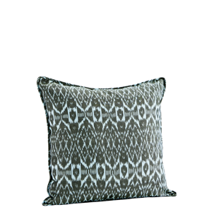 Ikat woven cushion cover