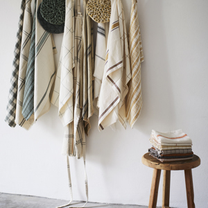 Handwoven jute runner