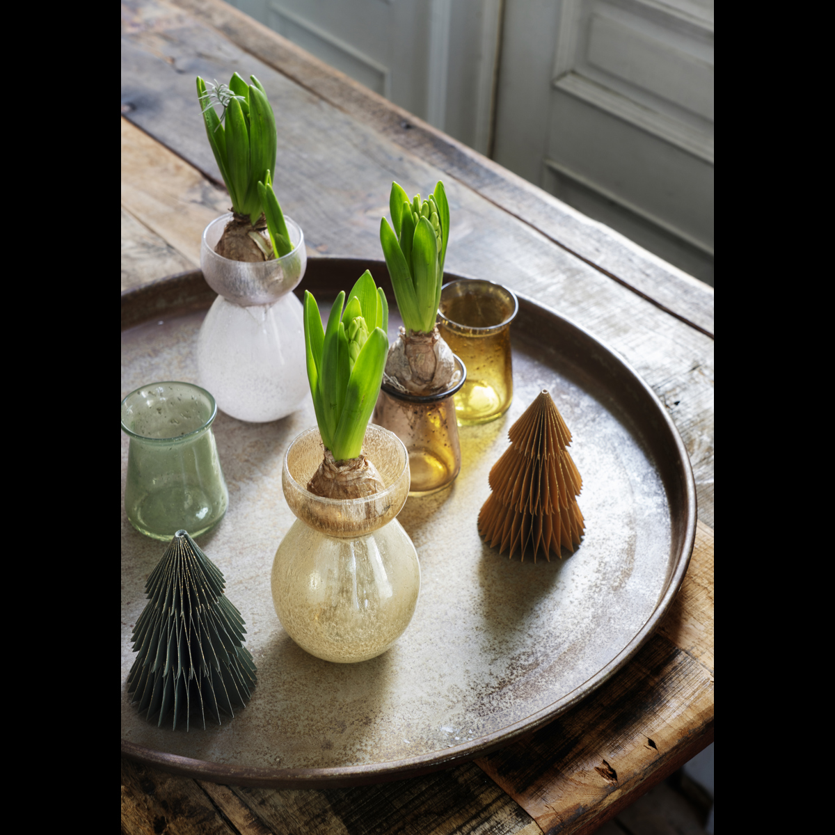 Glass vase