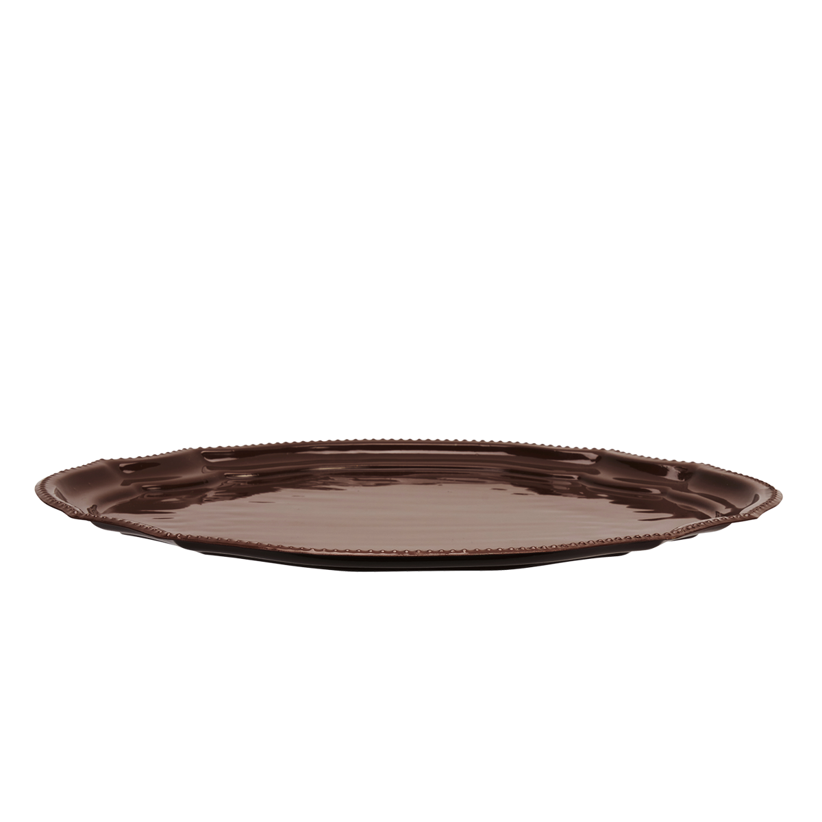 Oval enamel tray