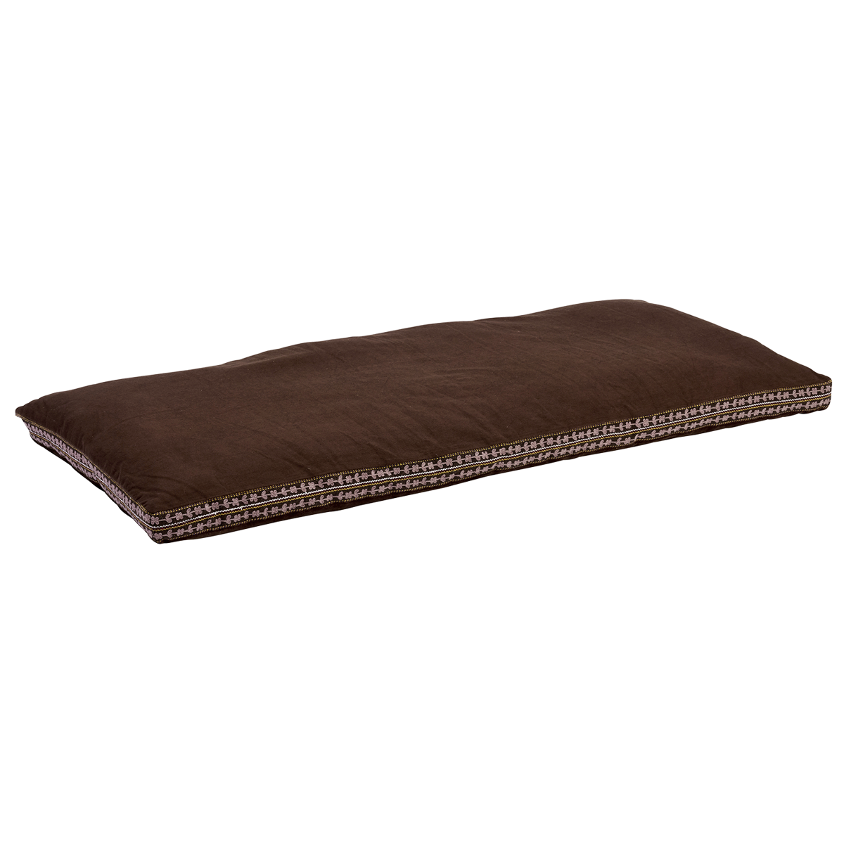 Velvet mattress w/ embroidery