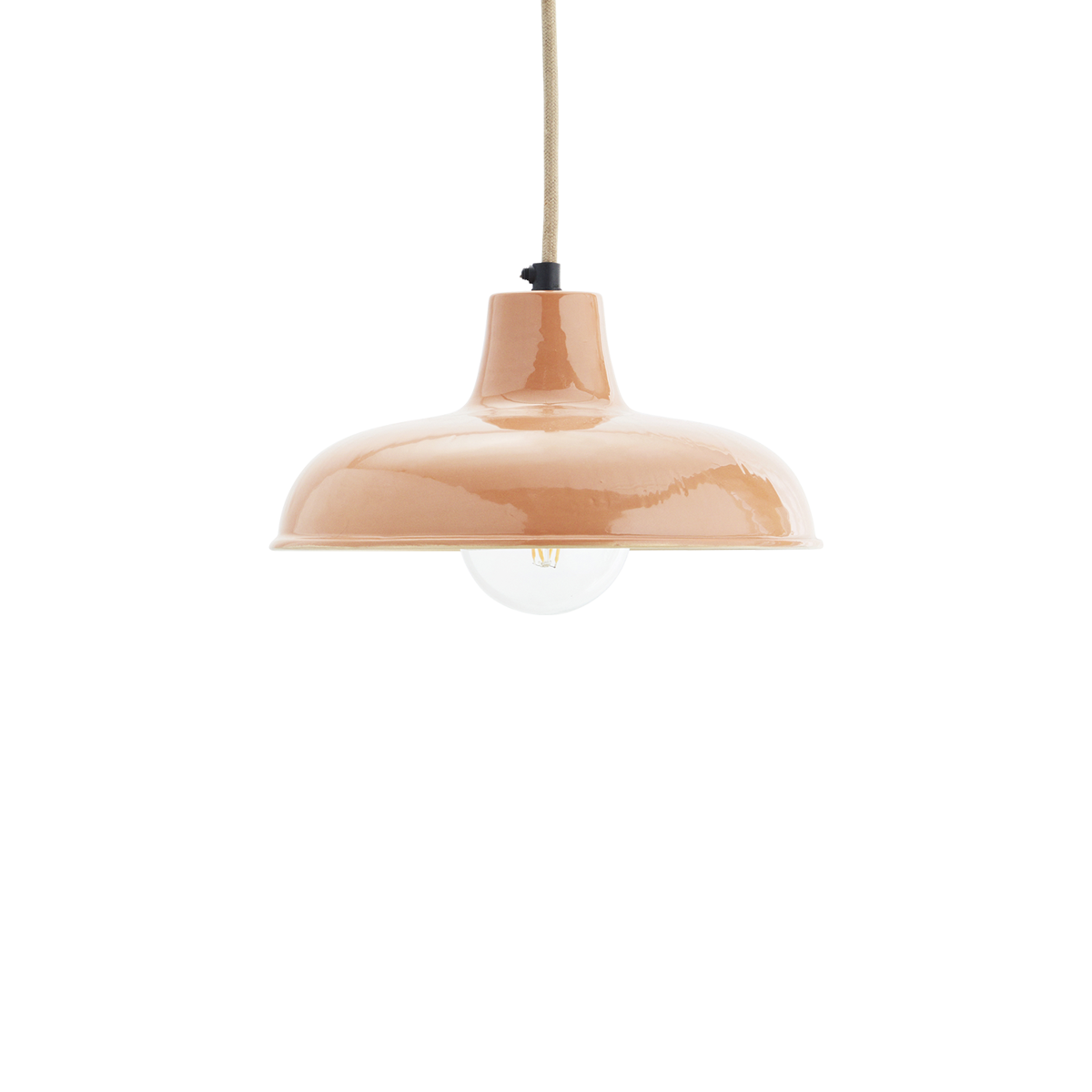 Enamel ceiling lamp