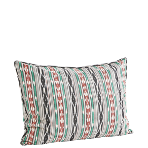 Ikat woven cushion cover