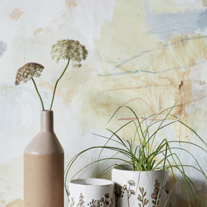 Stoneware flower pots