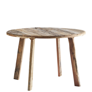 Recycled round dinning table