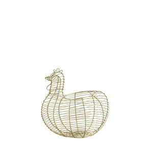 Iron hen basket