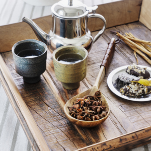 Recycled wooden tray