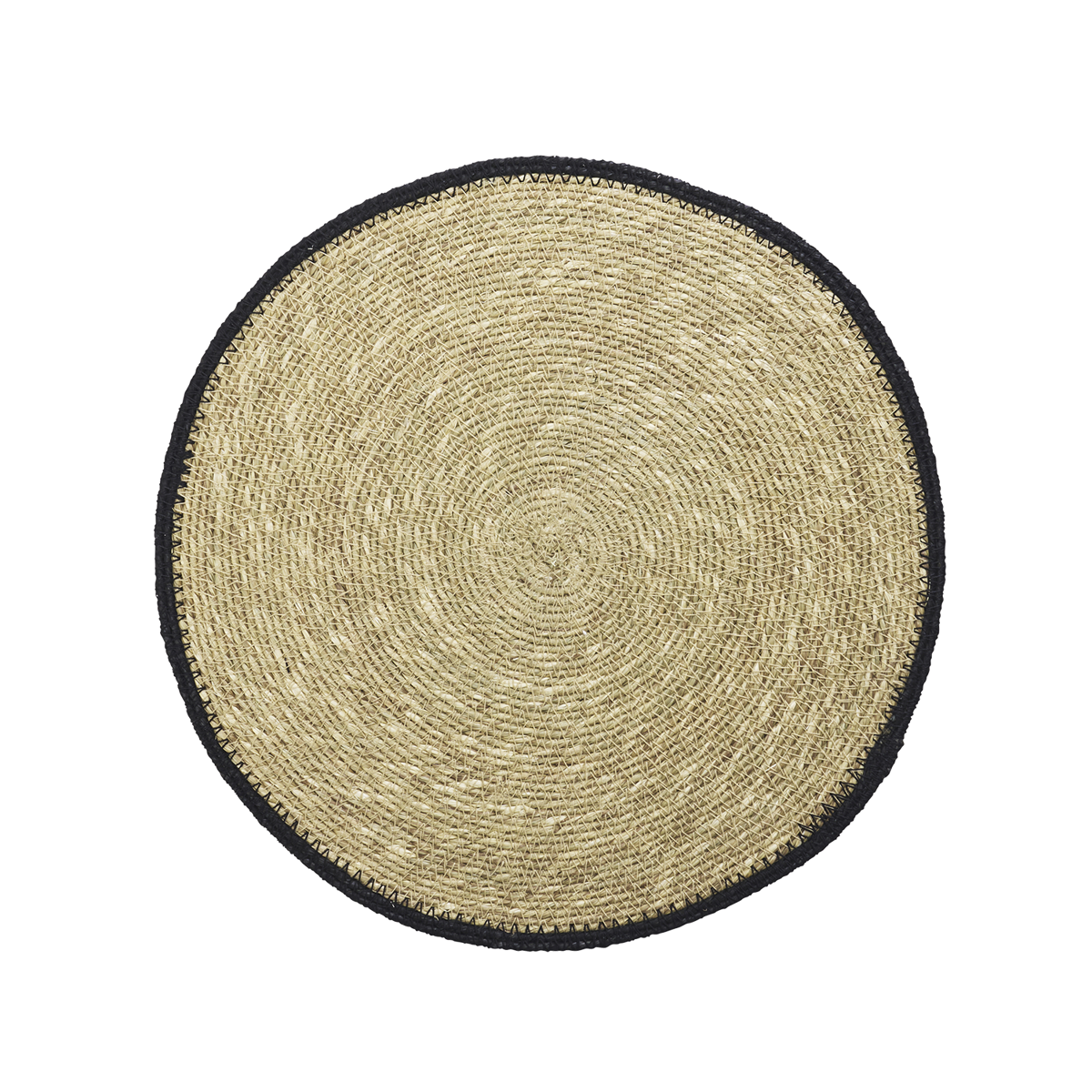 Round seagrass placemat