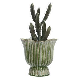 Stoneware flower pot