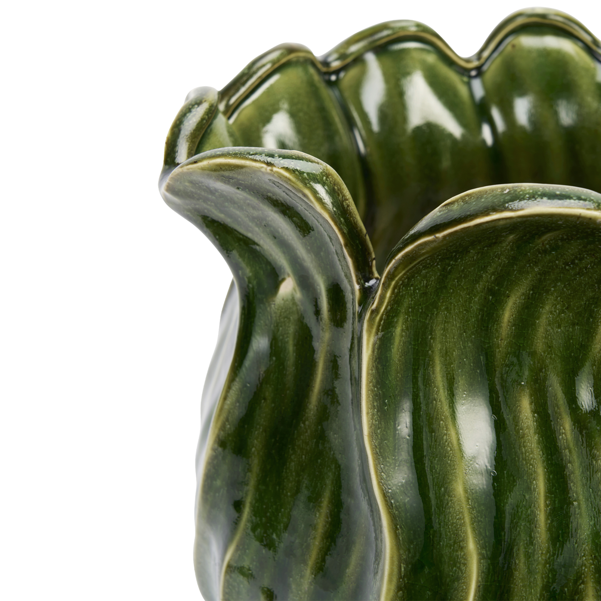 Stoneware flowerpot
