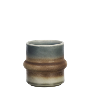Two tone stoneware cup