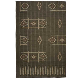 Handwoven cotton rug