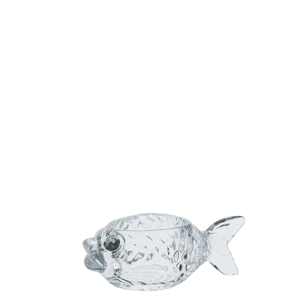 Glass fish bowl