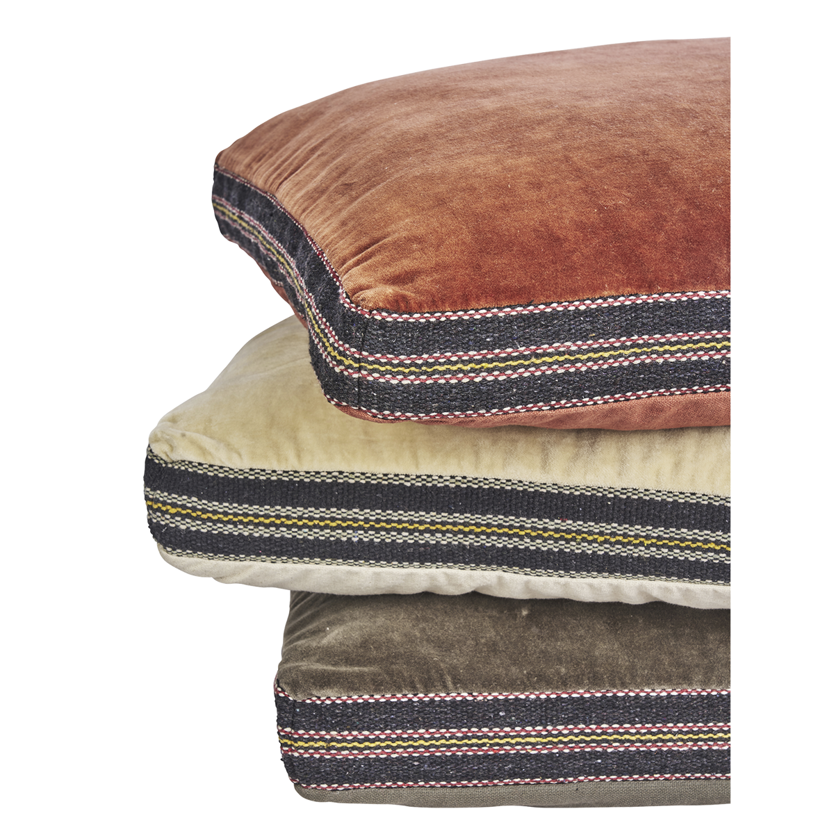 Cotton velvet seating mat