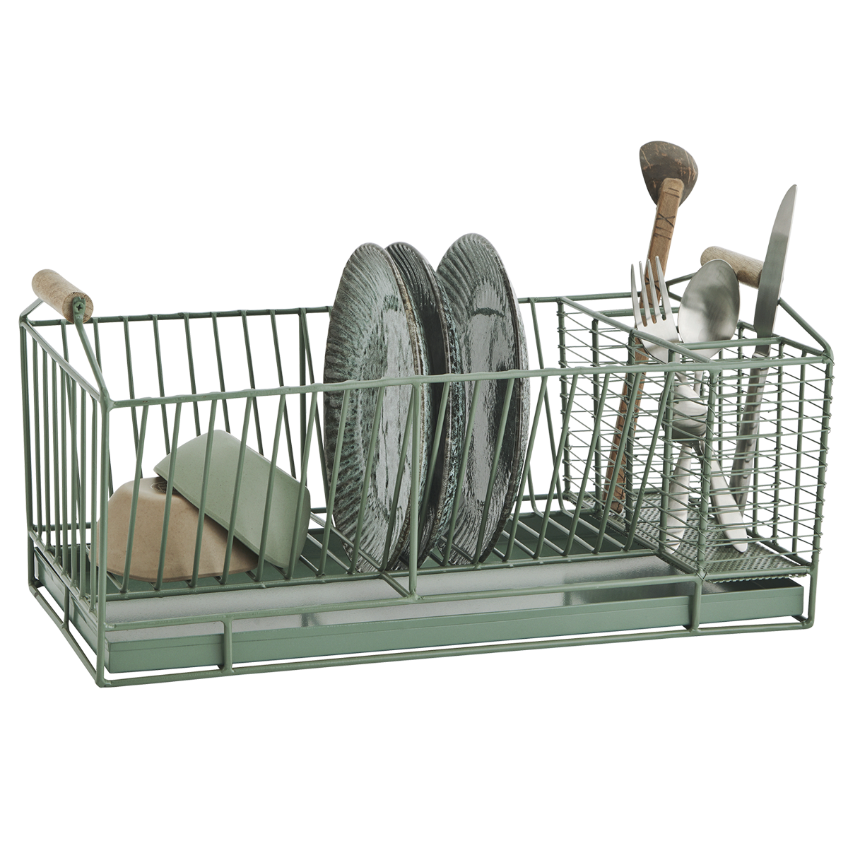 Iron dish rack