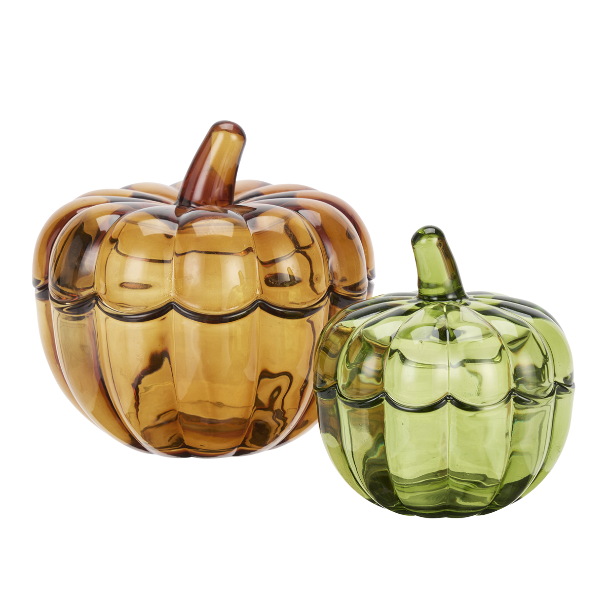 Glass bowls w/ lid