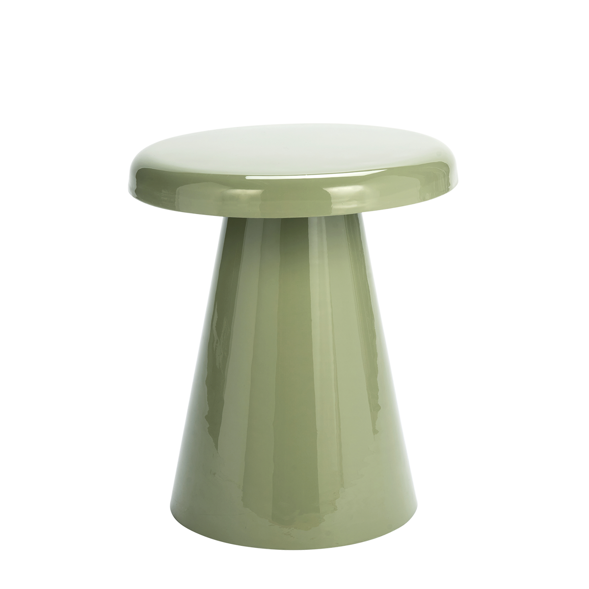 Enamel side table