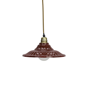 Enamel ceiling lamp