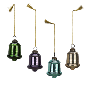 Hanging glass bell