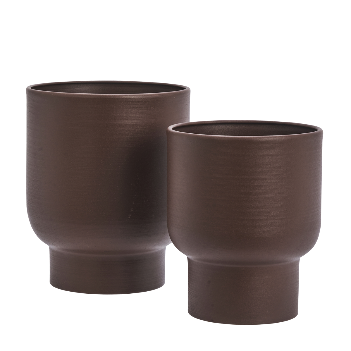 Iron flower pots