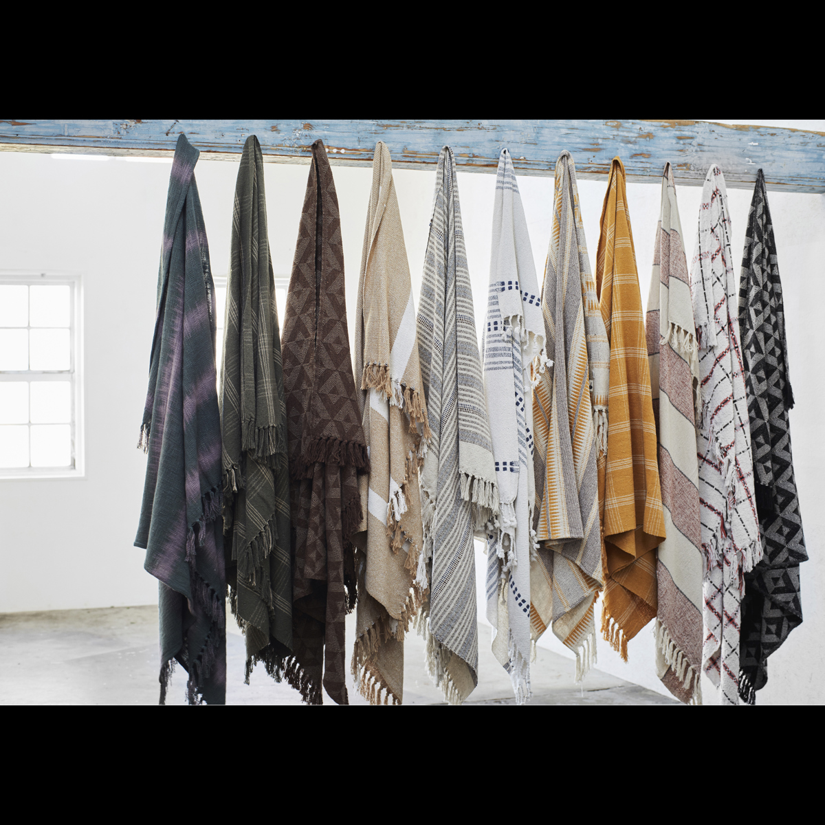 Recycled cotton throw Recycled cotton throw