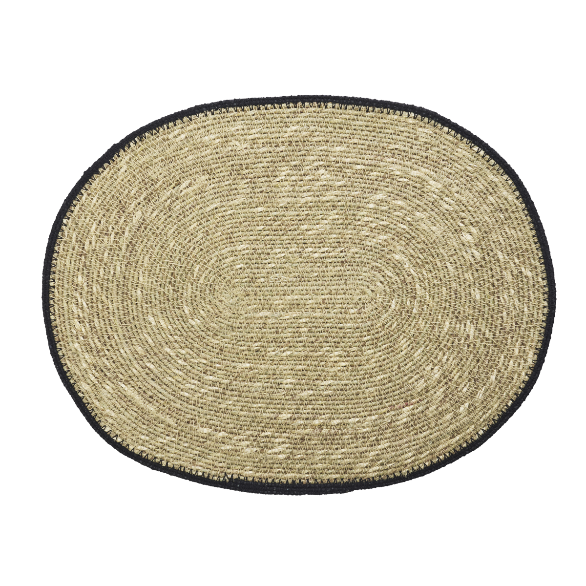 Oval seagrass placemat