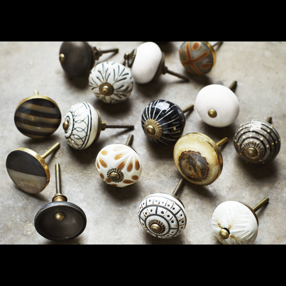 Handmade stoneware doorknob Handmade stoneware doorknob