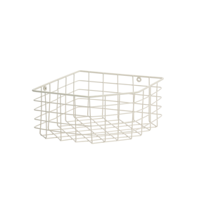 Wall-mounted corner shelf