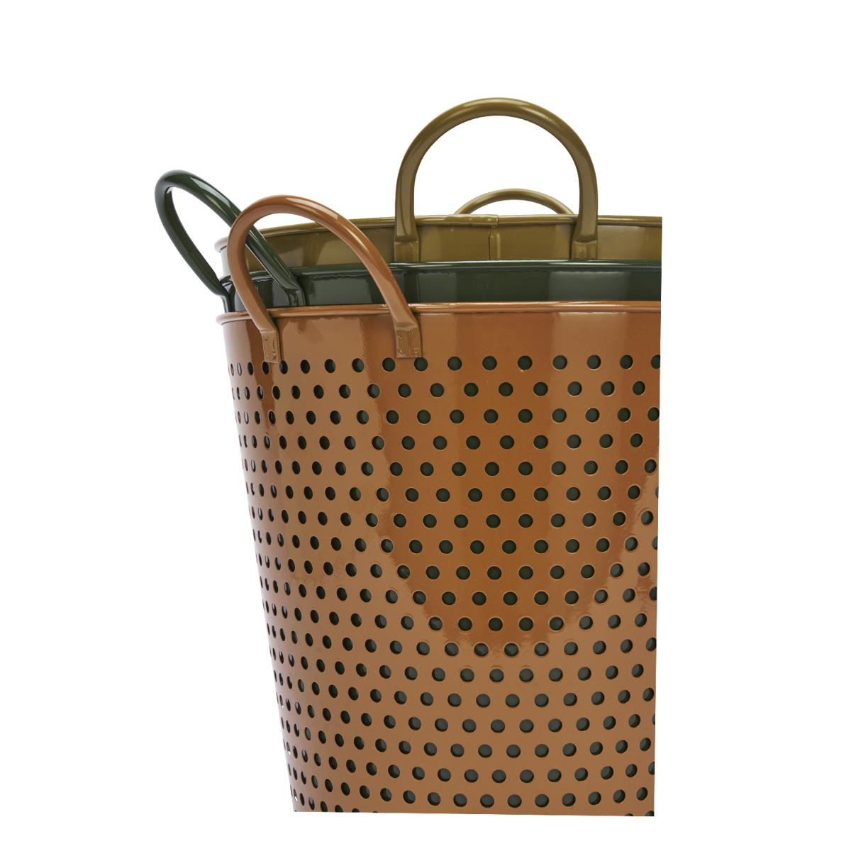 Iron storage buckets Iron storage buckets