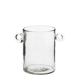 Glass jar w/ handles