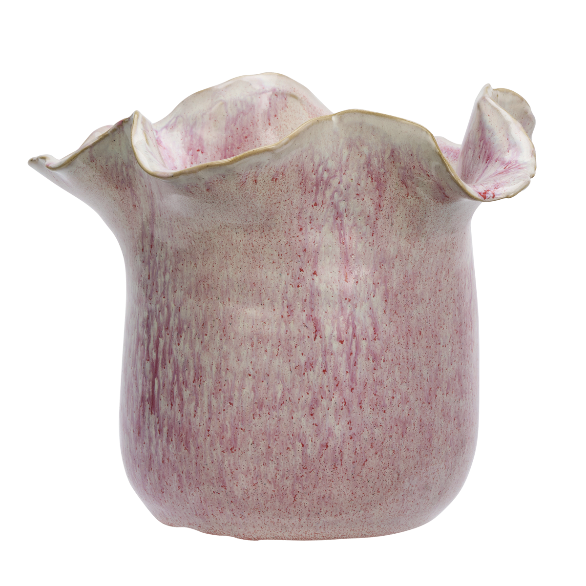 Stoneware flower pot