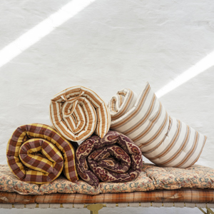 Striped cotton mattress