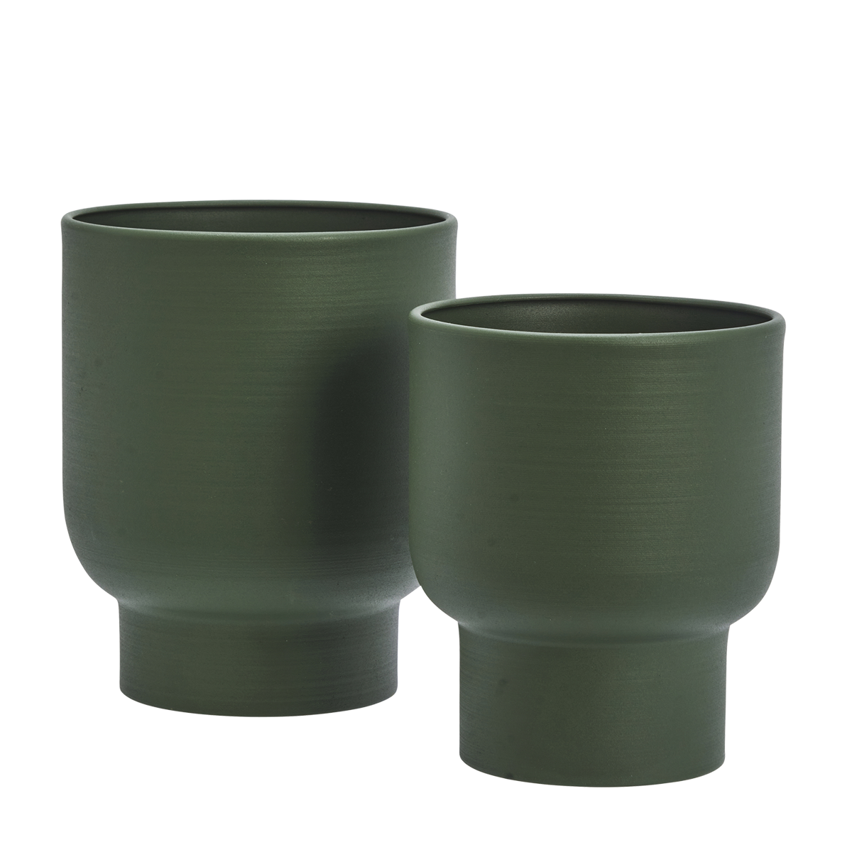 Iron flower pots