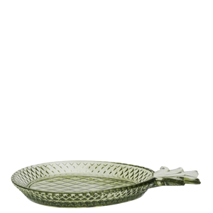 Glass pineapple tray