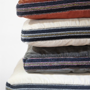 Cotton velvet seating mat